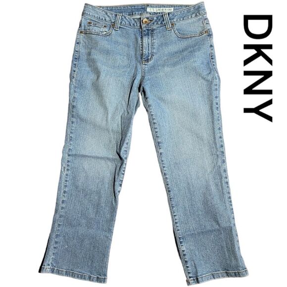 DKNY Jeans Stretchy Straight Fit Size 14 - Picture 1 of 8